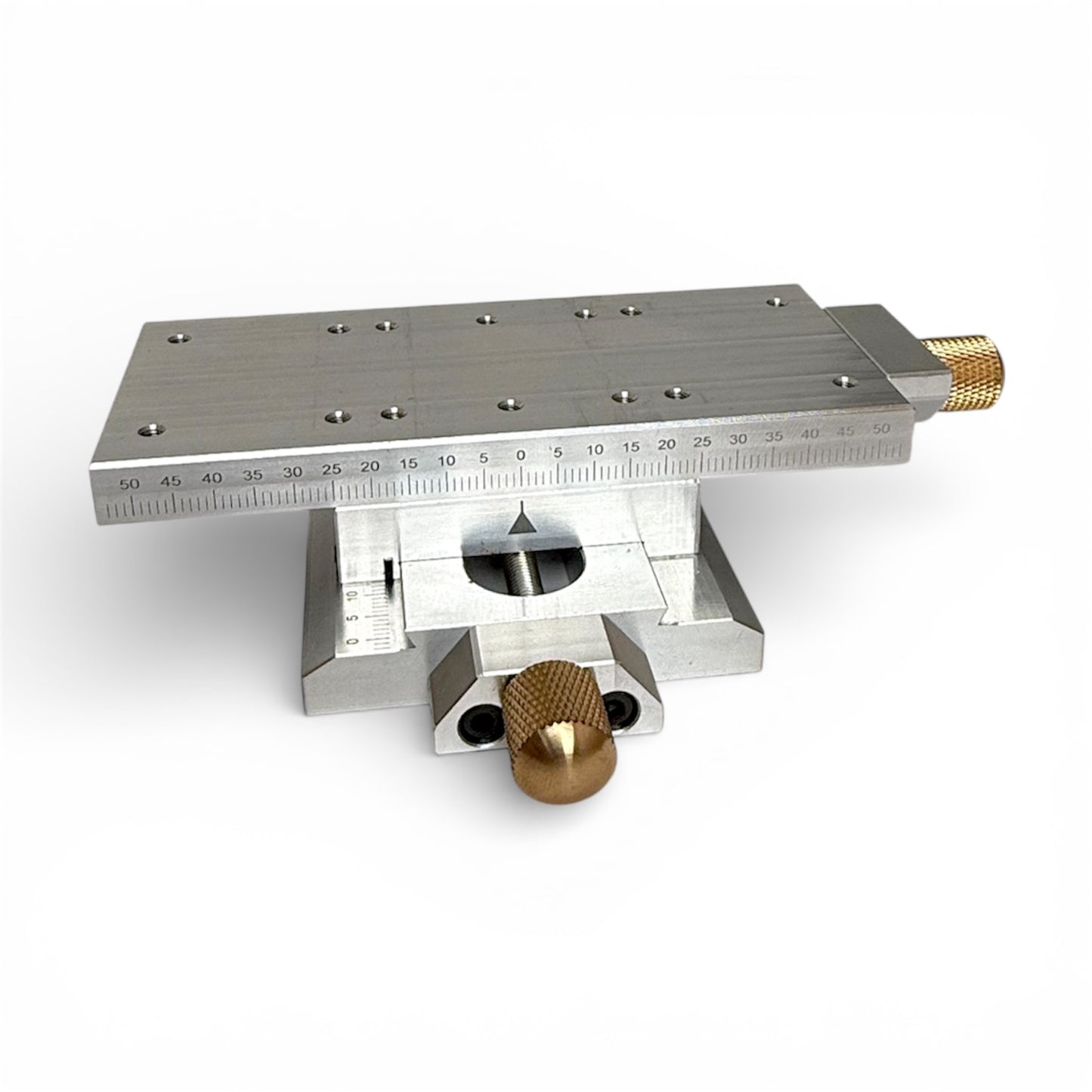 XY Cross Slide Table (50×100mm) for Mini Drill Press & Milling Machine