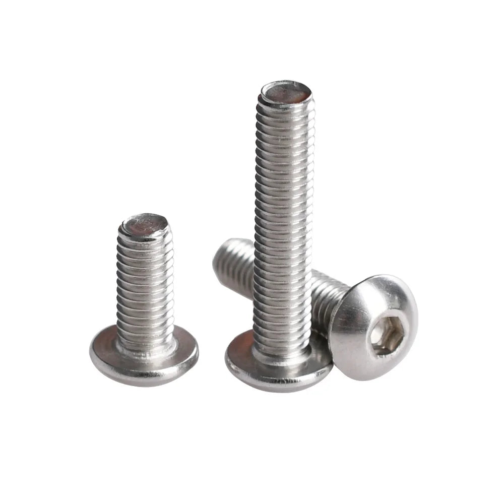 M6 Nuts and Bolts Set 304 Stainless Steel Hex Socket