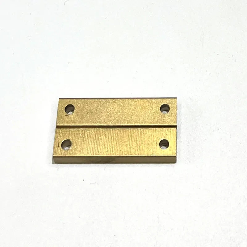 2-Piece Brass Guide Rails for Precision Vise