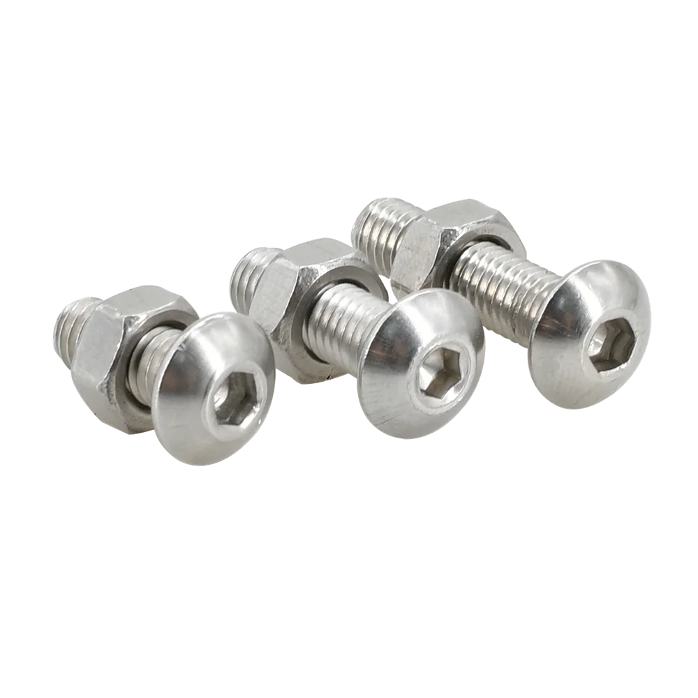 M6 Nuts and Bolts Set 304 Stainless Steel Hex Socket