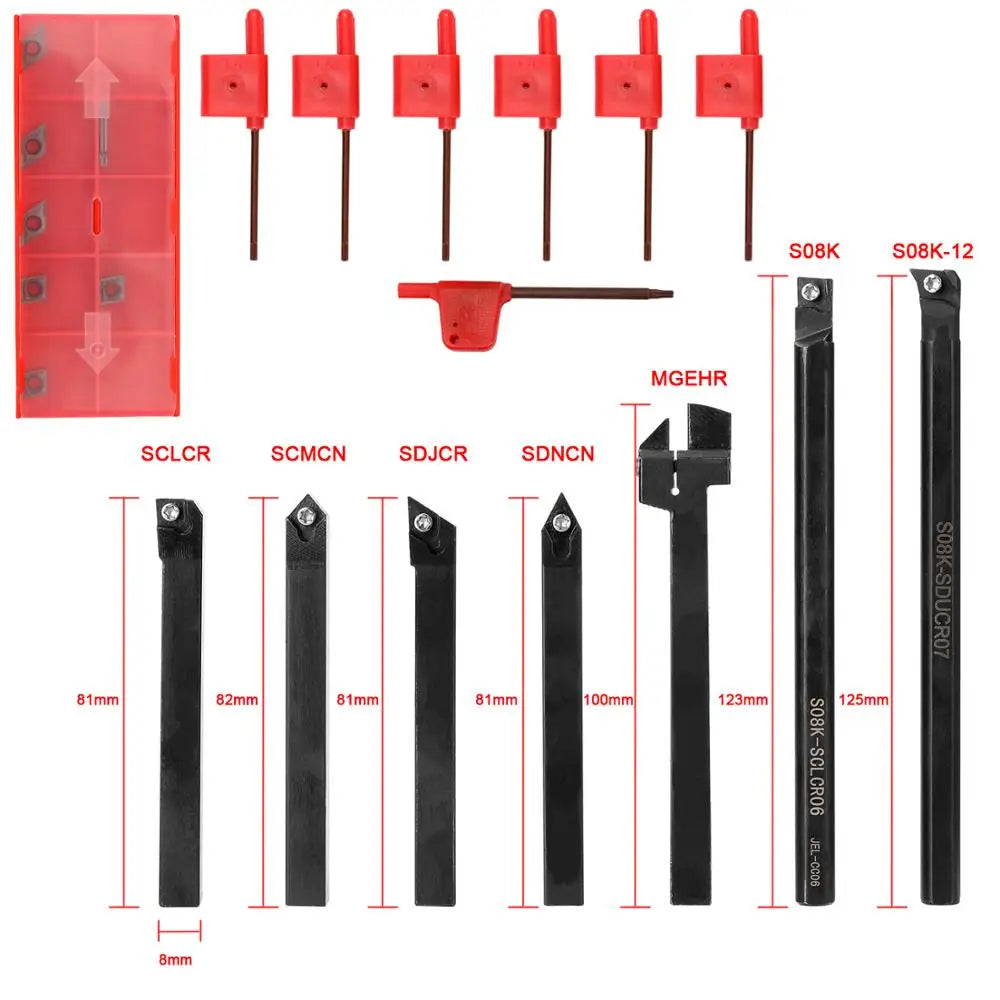 8mm Shank Lathe Turning Tool for Mini Lathe Machines