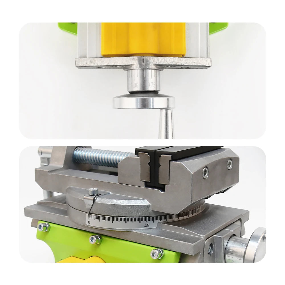 Rotatable Compound Slide with Vise