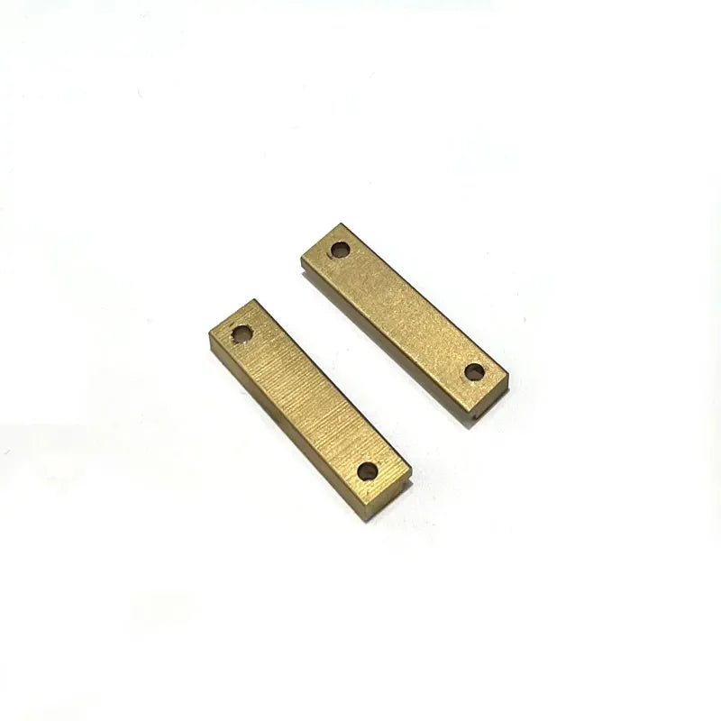 2-Piece Brass Guide Rails for Precision Vise