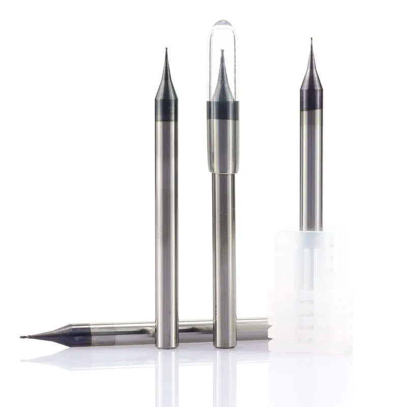 Micro Milling Cutter (Flat End Mill) 0.2-0.9mm