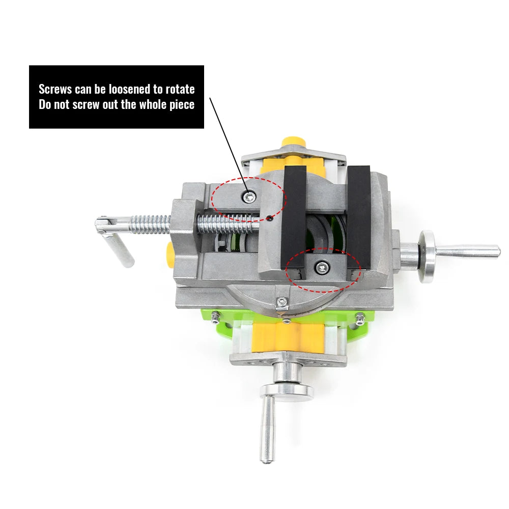 Rotatable Compound Slide with Vise