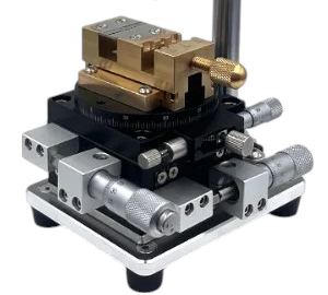 XYR Axis Manual Platform 60x60mm – 360° Rotating Precision Cross Slide