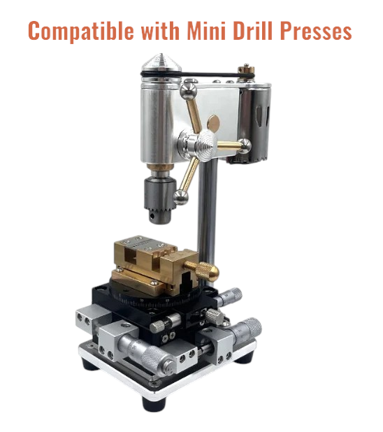 XYR Axis Manual Platform 60x60mm – 360° Rotating Precision Cross Slide