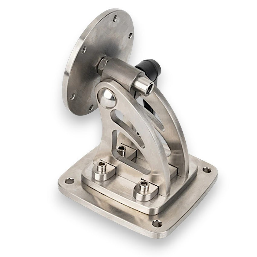 Universal Base with Adjustable Angle for Rotatable Bench Vise (Stainless steel)