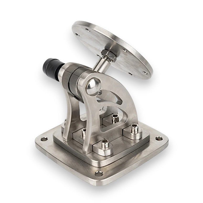 Universal Base with Adjustable Angle for Rotatable Bench Vise (Stainless steel)