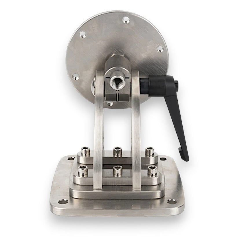 Universal Base with Adjustable Angle for Rotatable Bench Vise (Stainless steel)