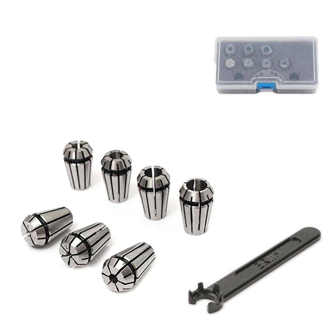 ER11 Collet Set 7 pcs (1-7mm)