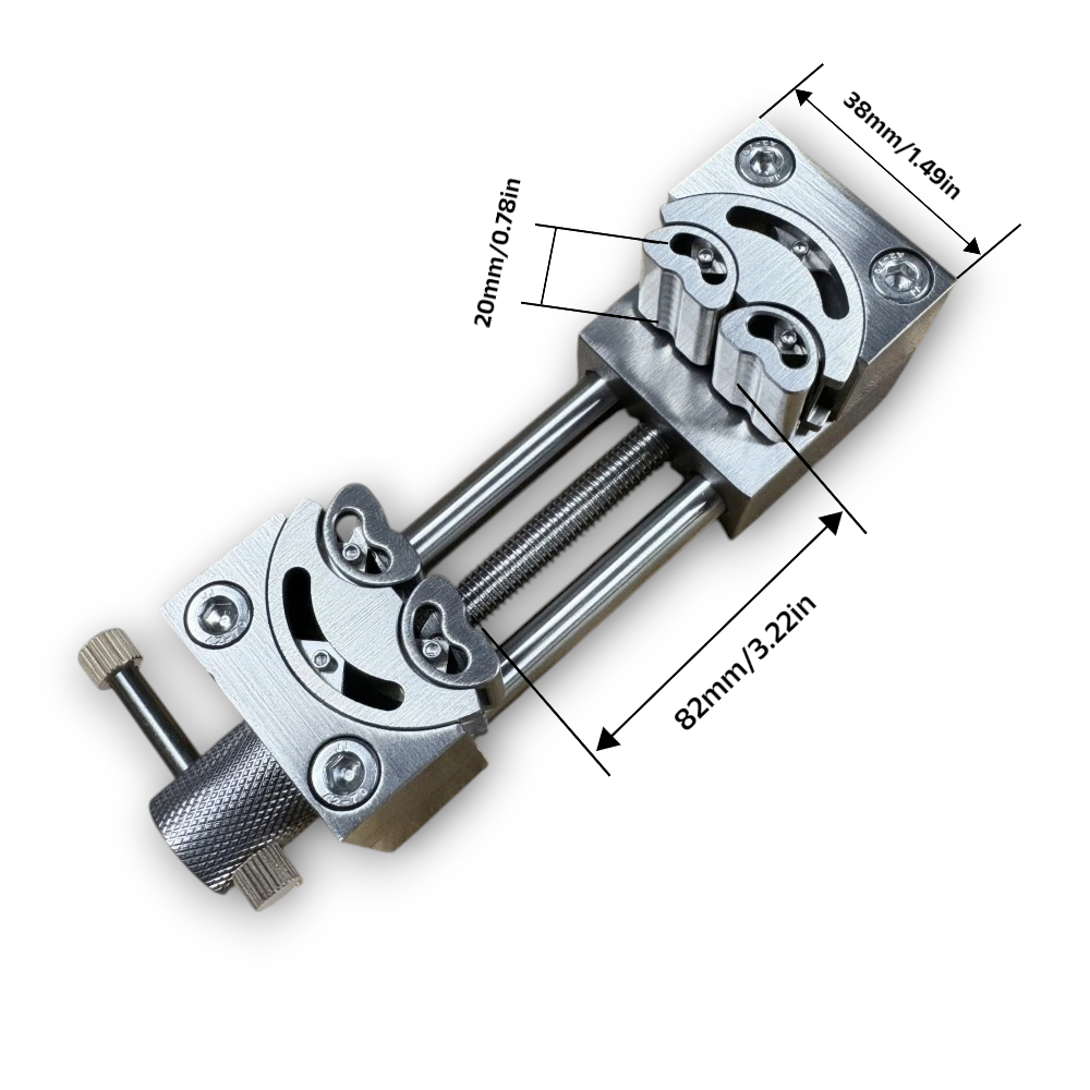 Fractal Stainless Steel Vise 38mm