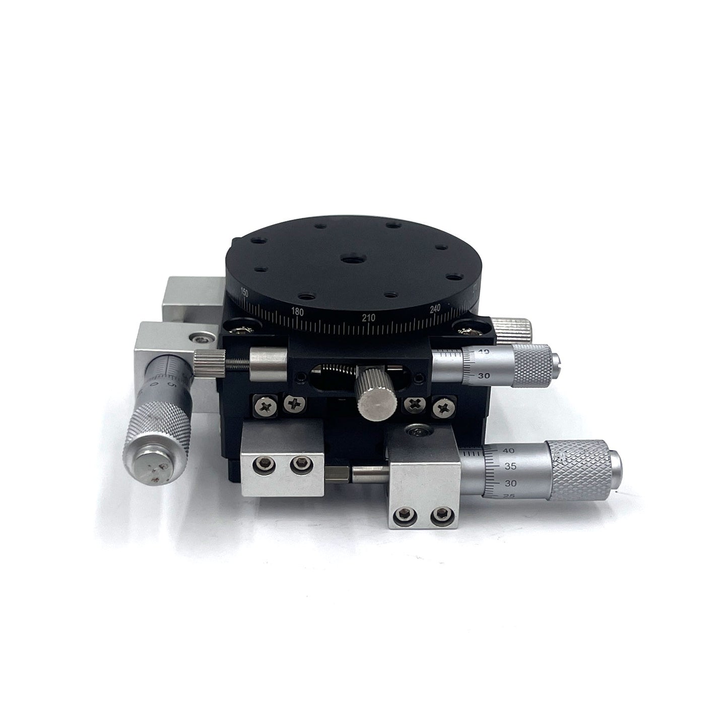 XYR Axis Manual Platform 60x60mm – 360° Rotating Precision Cross Slide