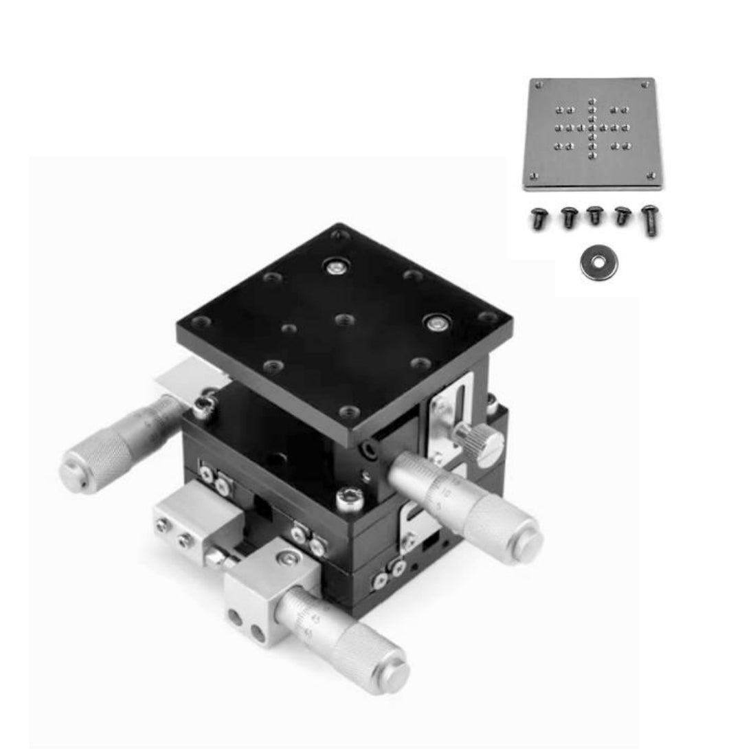XYZ Axis Precision Fine Tuning Cross Slide 60x60mm