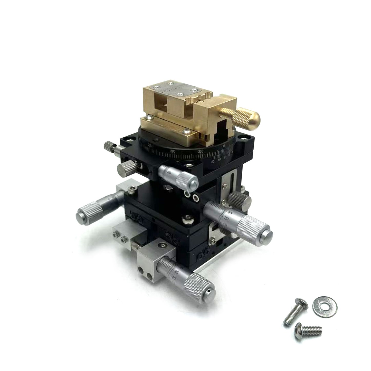 XYZR Axis Precision Fine Tuning Cross Slide 60x60mm