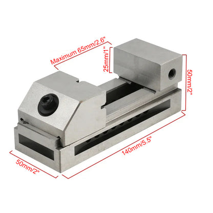 2 in precision vice for lathe-milling machine
