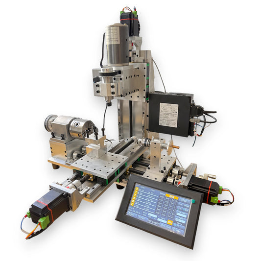 Innocraftsman™ CNC Mini Dreh-Fräsmaschine
