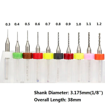 Micro Drill Bits (10pcs/Set) - Innocraftsman