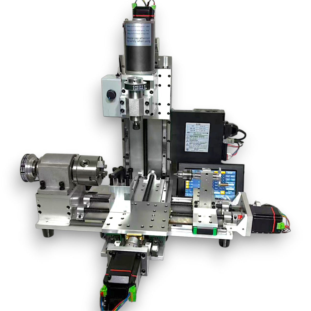 Innocraftsman™ Mini Lathe-Milling Machine