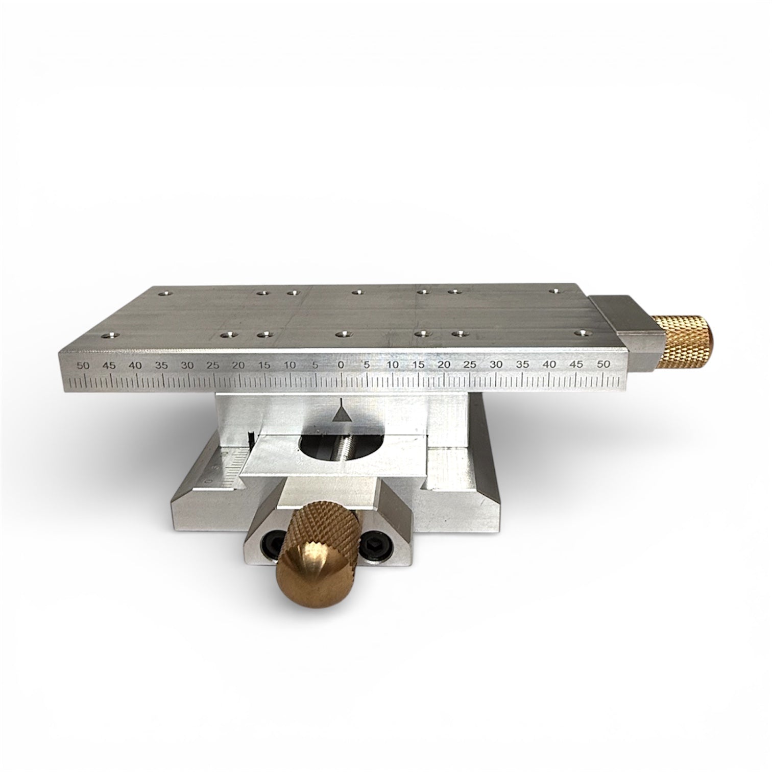XY Cross Slide Table (50×100mm) for Mini Drill Press & Milling