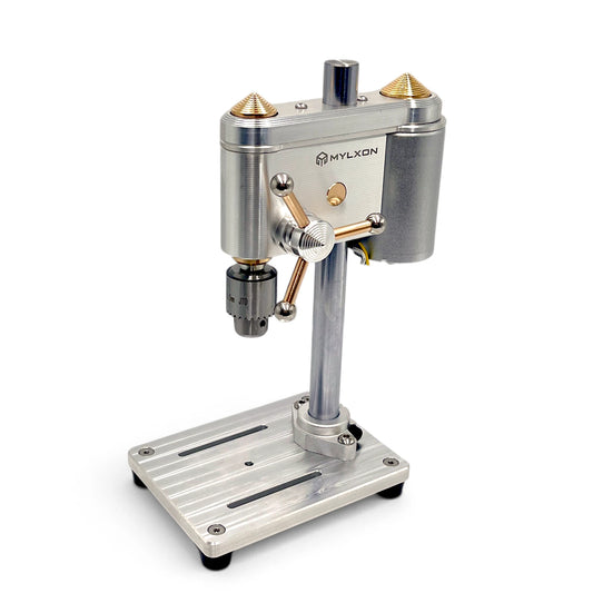 MYLXON Mini Brushless Bench Drill Press PowerPro 2 (IN-776) with Reverse Function