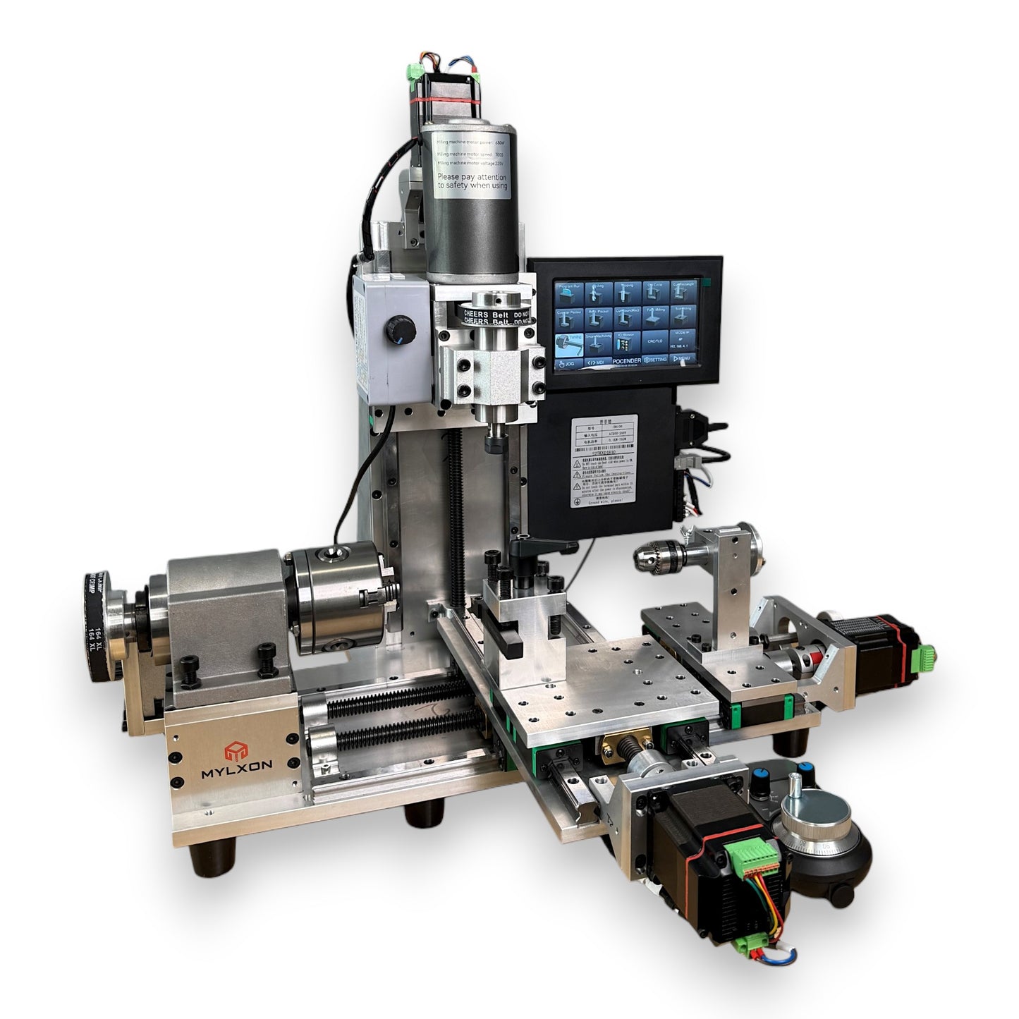 MYLXON™ 5131 Mini CNC Lathe & Milling Machine