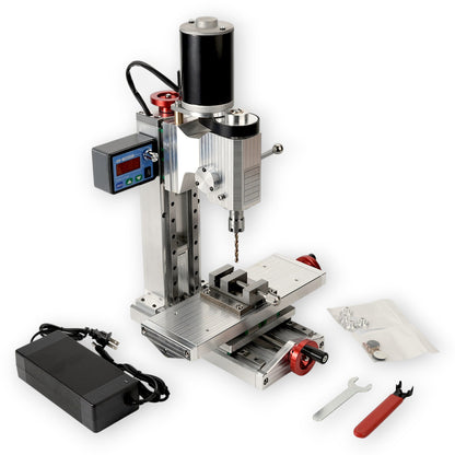 Minitaladro y fresadora Innocraftsman IN-5216 con mesa deslizante transversal de 120 W