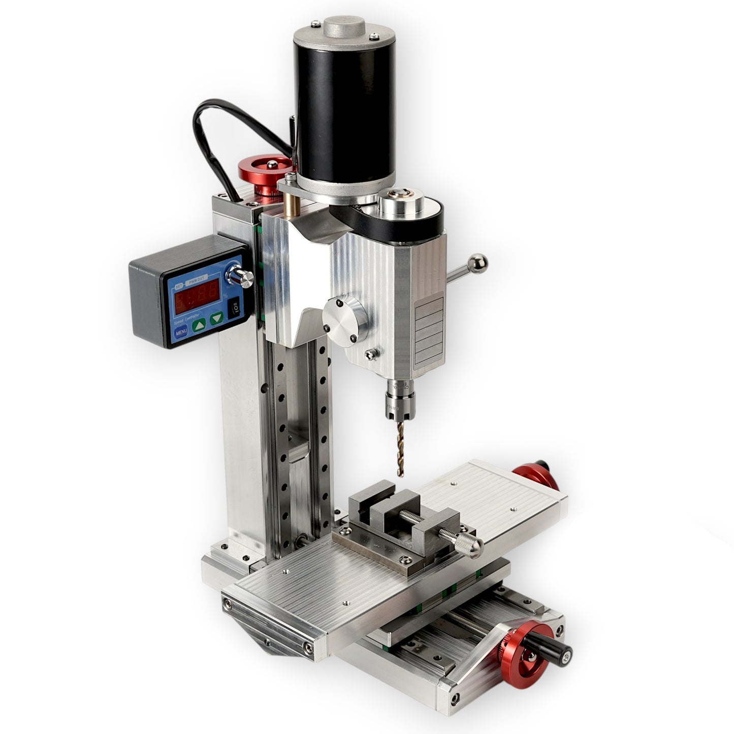 Minitaladro y fresadora Innocraftsman IN-5216 con mesa deslizante transversal de 120 W