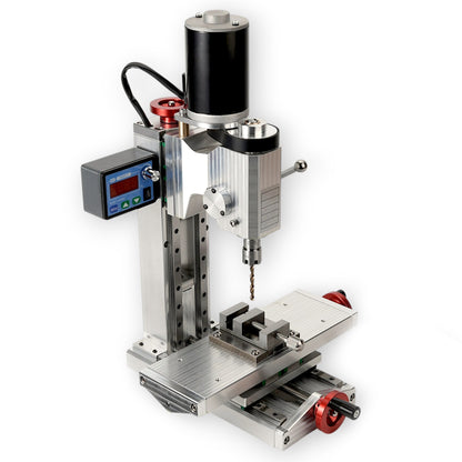 Minitaladro y fresadora Innocraftsman IN-5216 con mesa deslizante transversal de 120 W