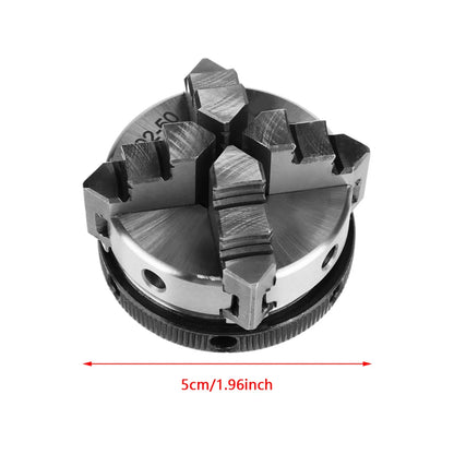 4-Jaw Chuck 50mm for Mini Lathe 80W