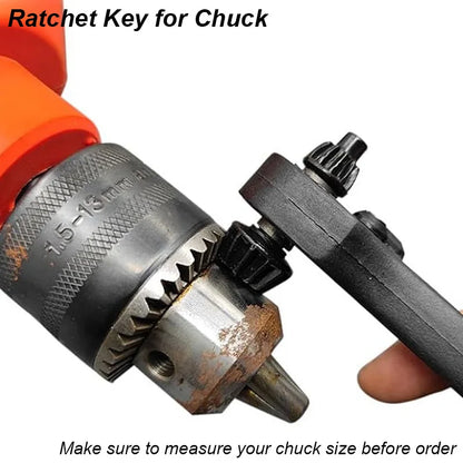 Ratchet Key For Chuck Wrench (2 In 1 Double Head) - Innocraftsman