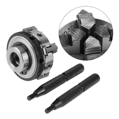 4-Jaw Chuck 50mm for Mini Lathe 80W