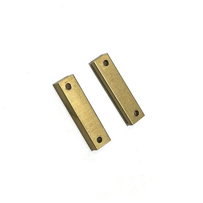 2-Piece Brass Guide Rails for Precision Vise