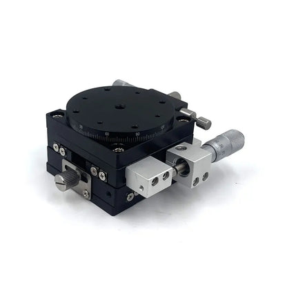 XYR Axis Manual Platform 60x60mm – 360° Rotating Precision Cross Slide