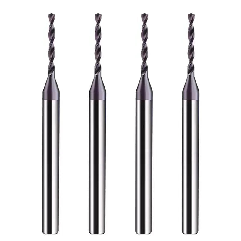 1pc Micro Solid Carbide Drill Bits (Metal, Steel, Plastic) 0.15mm - 2.9mm