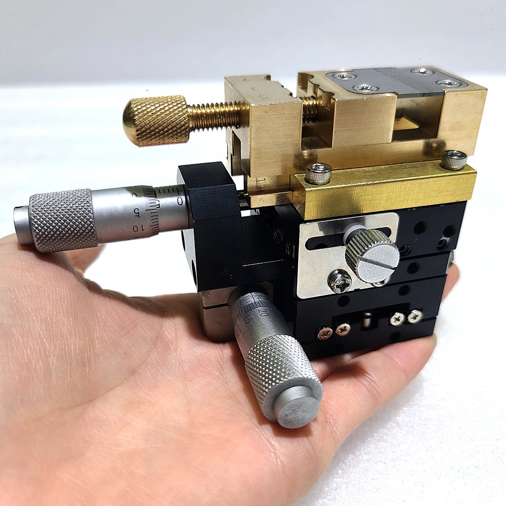 Precision Micro Vice Micro Precision Vise with XY Axis Adjustable Platform 40x40mm ...