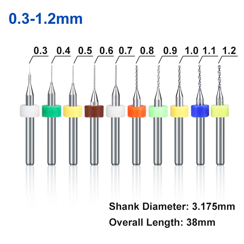 Micro Drill Bits (10pcs/Set) - Innocraftsman