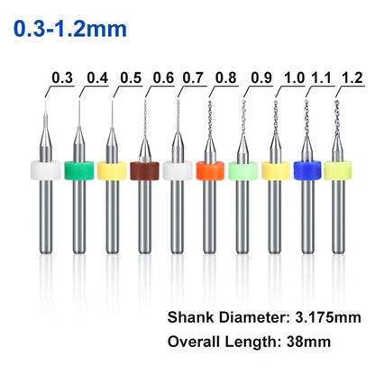 Micro Drill Bits (10pcs/Set) - Innocraftsman