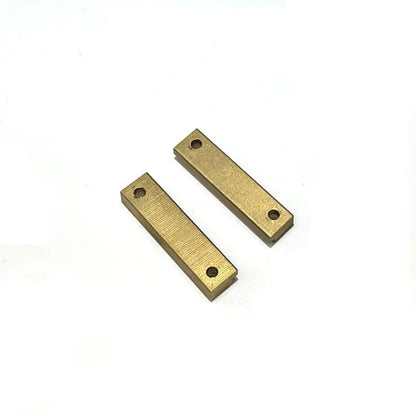2-Piece Brass Guide Rails for Precision Vise