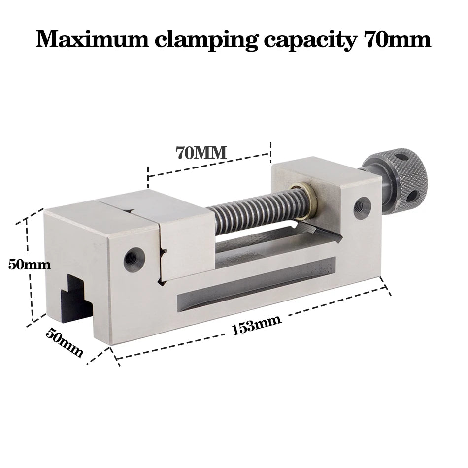 Mini steel vise 2" - Innocraftsman