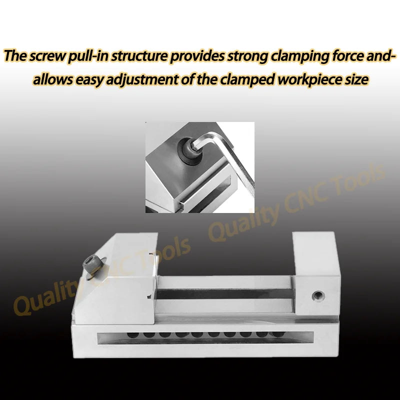 2 in precision vice for lathe-milling machine