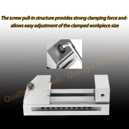 2 in precision vice for lathe-milling machine