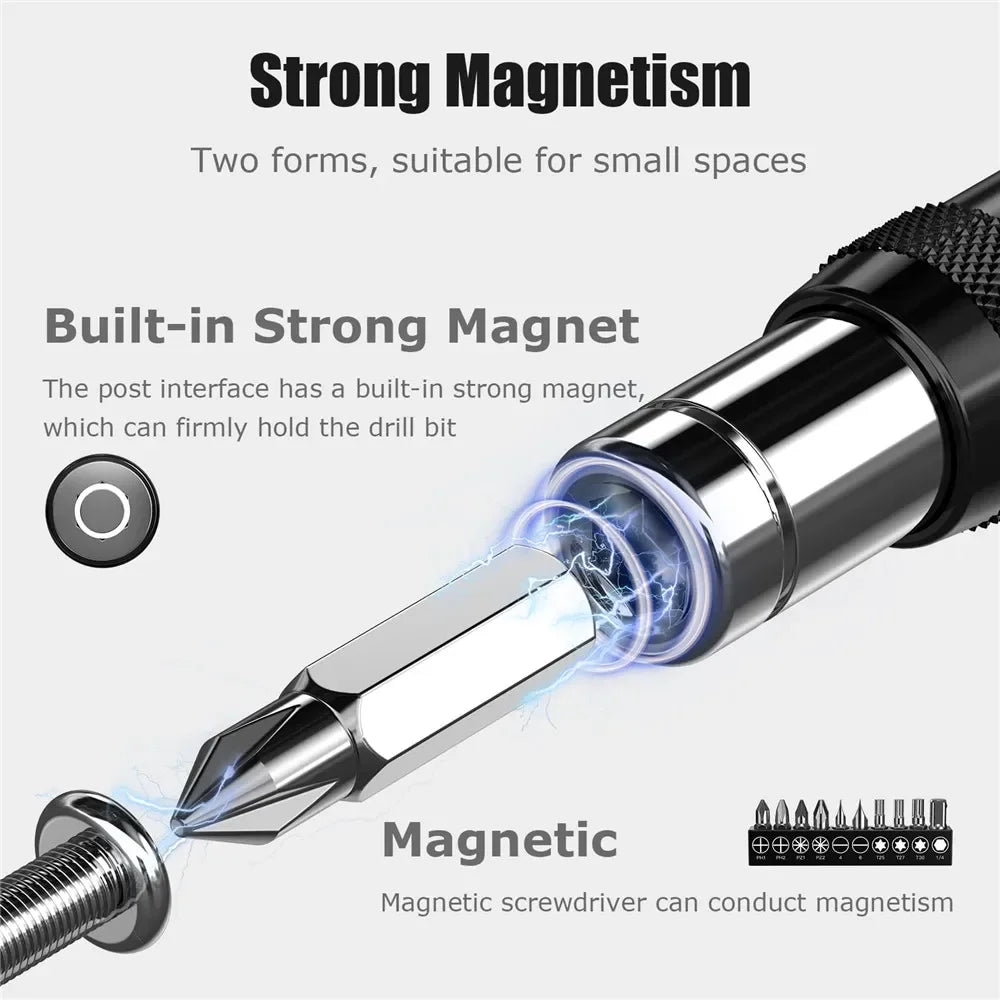 1/4"Hex Magnetic Pivoting Drill Bit Holder - Innocraftsman