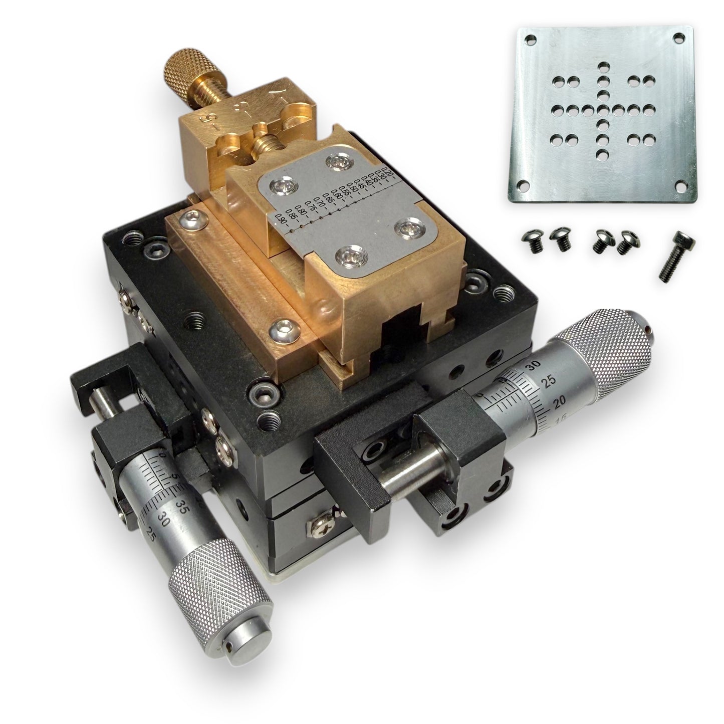 Micro Precision Vise with XY Axis Adjustable Platform 60x60mm