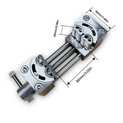 Fractal Stainless Steel Vise 38mm