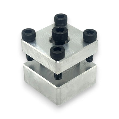 Aluminum Tool Holder for Mini Lathe 80W — Up to 8mm Square Shank