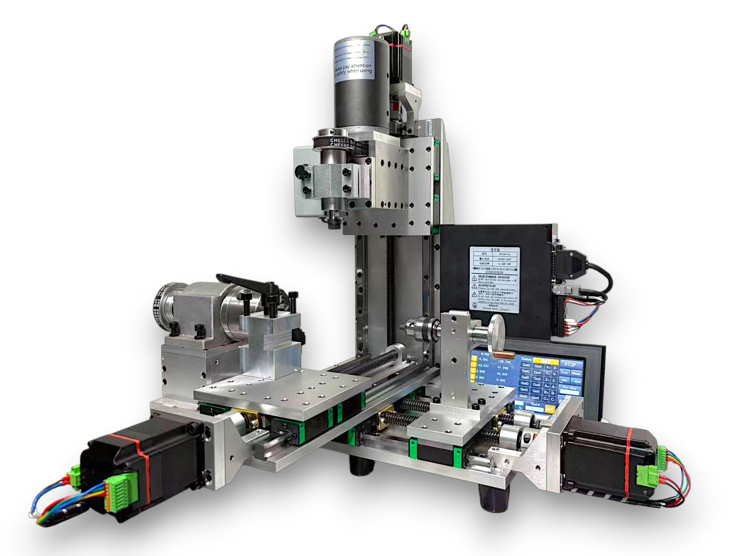 Innocraftsman™ CNC Mini Lathe-Milling Machine