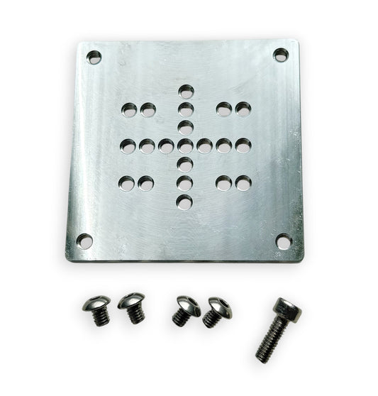 Mounting Plate 60×60 mm for XY Platform and Mini Drill Press Base