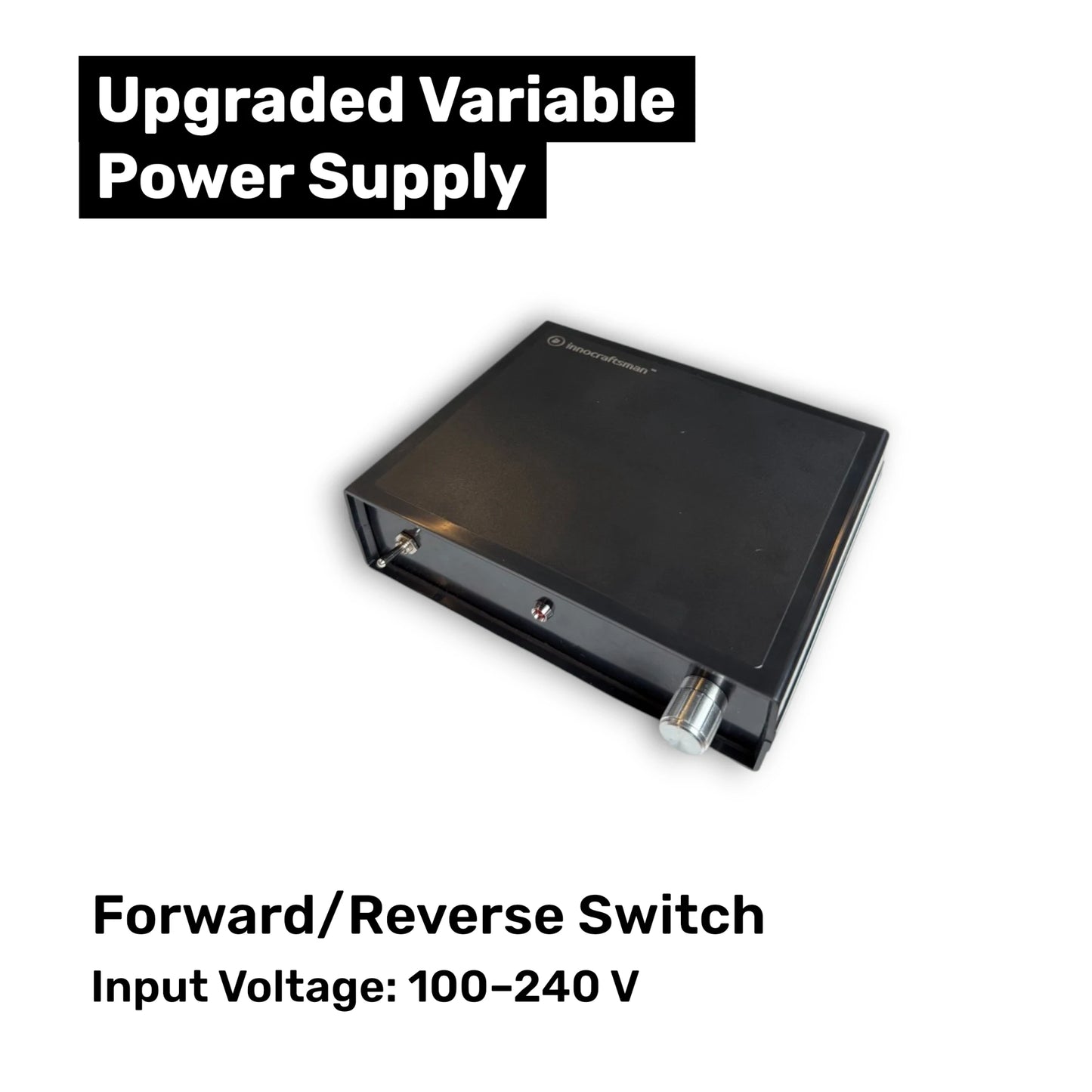 Taladro de banco Innocraftsman Mini sin escobillas PowerPro 2 (IN-776) con función de reversa