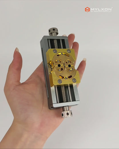 MYLXON Fractal Vise with Brass Jaws
